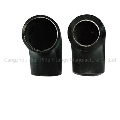 ANSI ASME B16.9 وصلات مواسير فولاذية ملحومة بعقب 45 ريال سعودي 90 درجة كوع LR