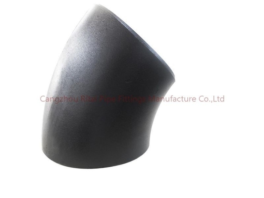 أكواع مواسير SGP XXS ASTM A234 WPB مزورة غير ملحومة 45 درجة