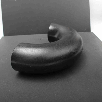 ASME B16.9 جدول 40 مواسير سوداء A234 نصف قطرها 180 درجة كوع