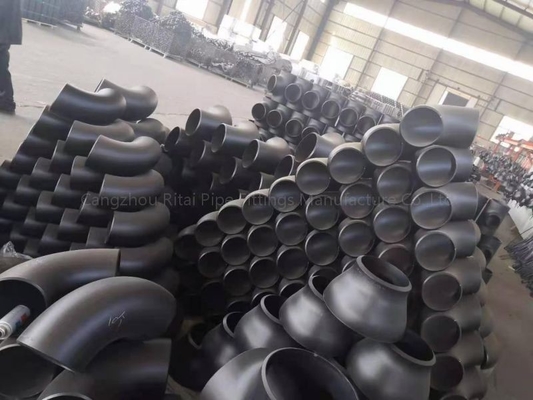 غريب الأطوار تركيب الأنابيب المخفض بعقب اللحام DN15 P235GH حجم كبير النفط الغاز خط A234 WPB