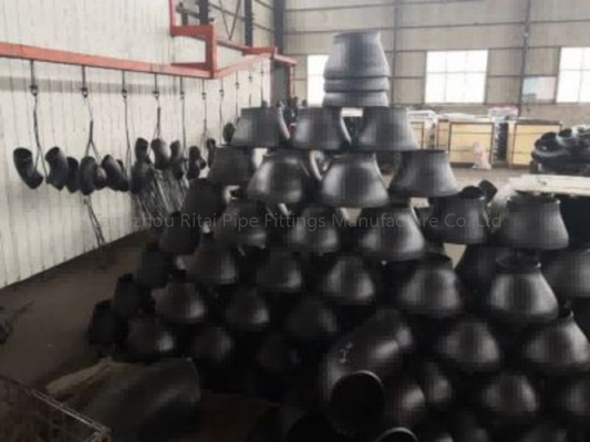 غريب الأطوار تركيب الأنابيب المخفض بعقب اللحام DN15 P235GH حجم كبير النفط الغاز خط A234 WPB