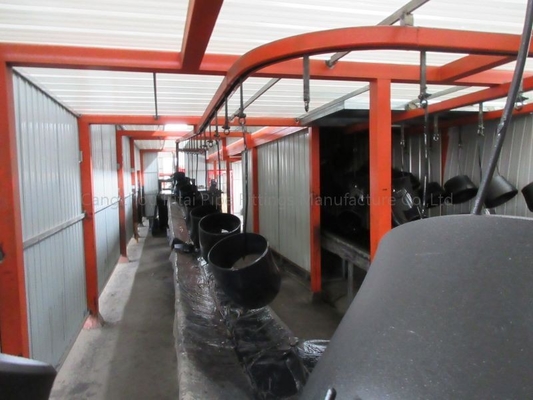 12 × 6 6 × 2 مخفض متحد المركز لحام بعقب ASME B16.9 كوع فولاذي غير ملحوم