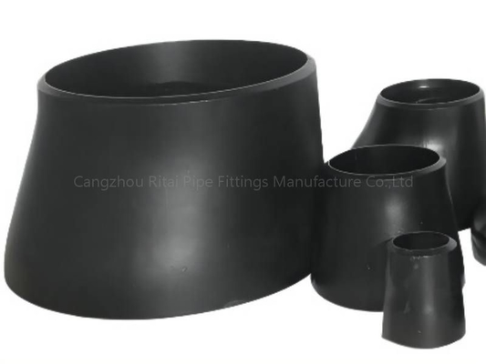 1/2 بوصة مخفض غريب الأطوار ومخفض متراكز MS ASME ANSI B16.9 B16.48 لحام بعقب