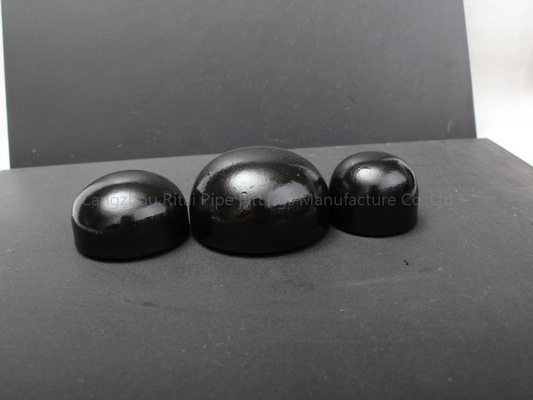 Sch 160 قبعات نهاية الأنابيب الفولاذية الملحومة P235GH DN15 DN200 A234 WPB