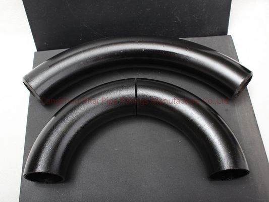 الانحناءات أنبوب MS Carbon Steel 5D 1.5D 2D 3D 4 الجدول 40 90 درجة الكوع للبترول