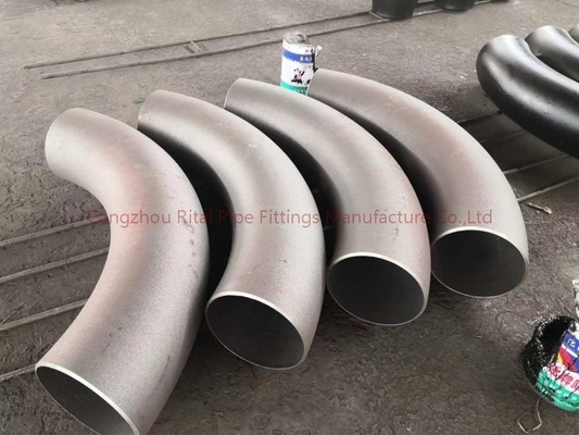 ASME B16.28 مواسير فولاذية 2D 5D 6D 8D 9D 10D 4 بوصة 90 درجة بيند