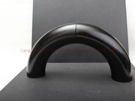 A53Gr.B LR 3D Pipe Bends 22.5 45 90120 درجة الأسود للبترول