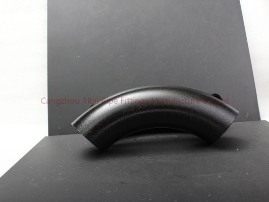 A53Gr.B LR 3D Pipe Bends 22.5 45 90120 درجة الأسود للبترول