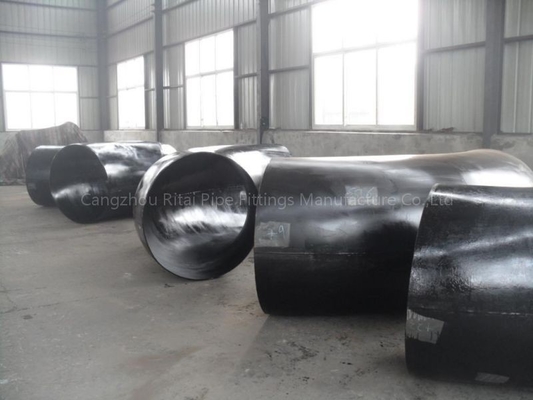 ASTM 180 درجة الصلب بعقب لحام الكوع نصف القطر القصير Sch 100 الكربون الصلب 100 ٪ RT