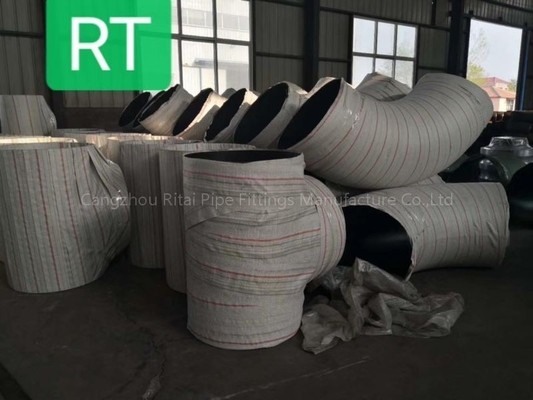 ASTM 1200 NB أنابيب كبيرة المرفقين بقطر قصير 45 درجة BW قطر كبير من الصلب الكربوني