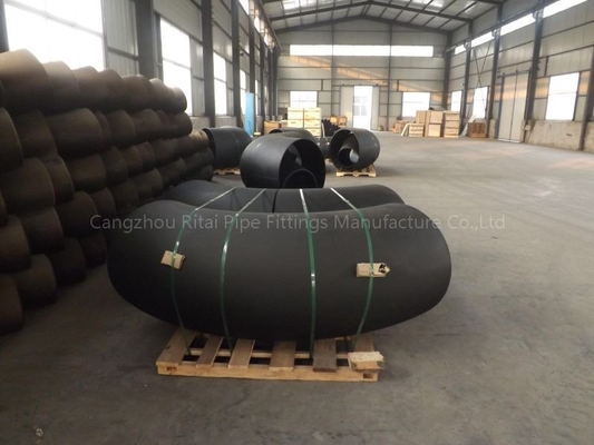 ASTM 1200 NB أنابيب كبيرة المرفقين بقطر قصير 45 درجة BW قطر كبير من الصلب الكربوني