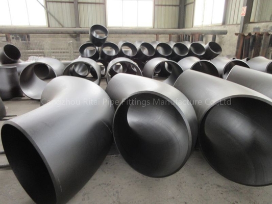 ASME B16.9 ERW أكواع أنابيب كبيرة من الصلب الكربوني 90 درجة طويلة منحنى نصف قطرها