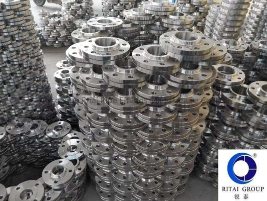 ANSI B16.5 Slip On Flange مرتفع الوجه لحام الرقبة 150 # 300 # 600 # 900 #