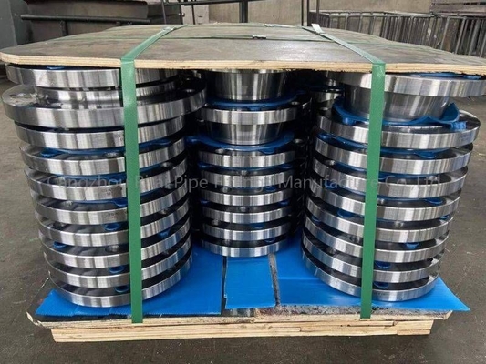 150LB مزورة الصلب شفة طويلة لحام الرقبة ASTM A105 A105N صناعة الصمامات