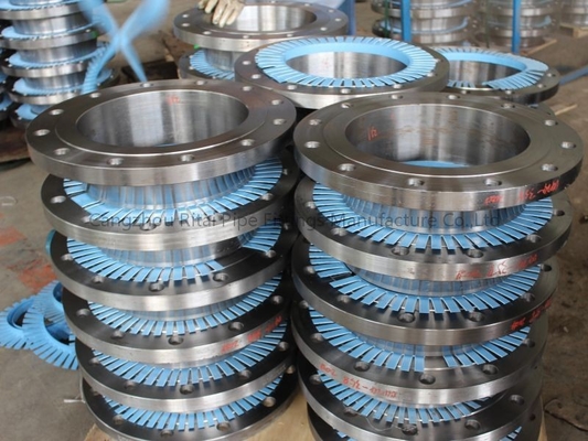 150LB مزورة الصلب شفة طويلة لحام الرقبة ASTM A105 A105N صناعة الصمامات