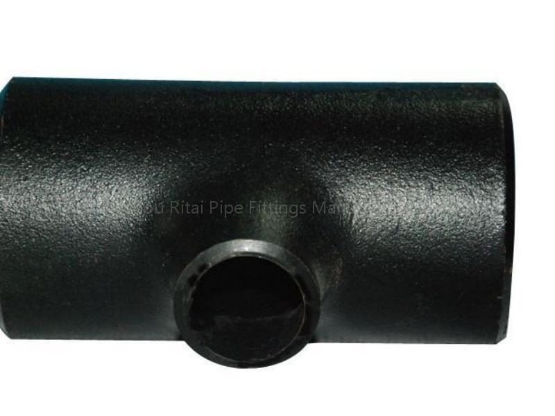 SGP DN1000 أنبوب أسود مخفض ، تي شيرت من الصلب الكربوني SCH 10 لحام بعقب متساوي