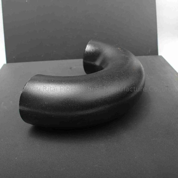 ASME B16.9 جدول 40 مواسير سوداء A234 نصف قطرها 180 درجة كوع