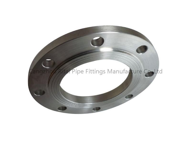 125NB شقة لحام شفة P265GH PN25 PN16 ، SCH 80 MS الانزلاق على الشفاه الأسود الطلاء