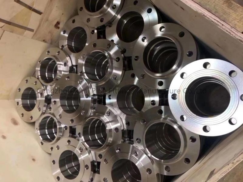 ASTM ANSI B16.5 حواف فولاذية مزورة WN SO THD ، 300 # شفة وصلة فولاذية من الصلب الكربوني