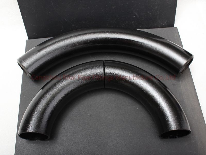 الانحناءات أنبوب MS Carbon Steel 5D 1.5D 2D 3D 4 الجدول 40 90 درجة الكوع للبترول