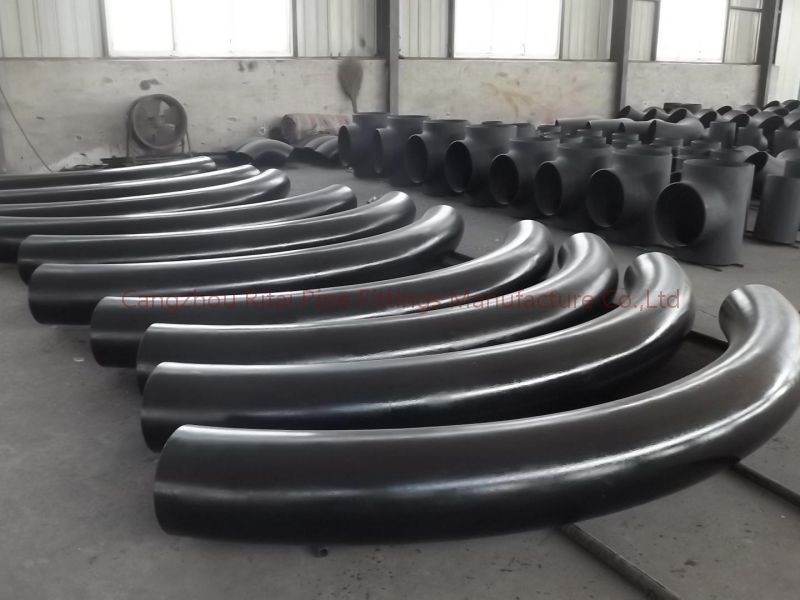 Sch 40 5D مواسير منحنيات LR API 5L Gr. B سلس BW الفولاذ المقاوم للصدأ 90 درجة الكوع