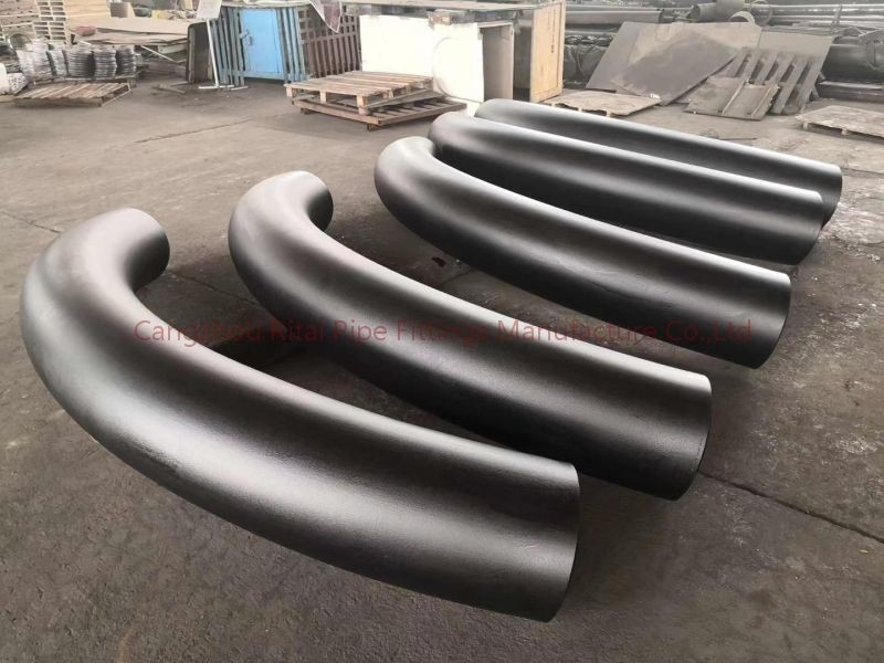 Sch40 Sch80 90 درجة الكوع بيند ASTM A105 الكربون الصلب A53106GR.B اللحام
