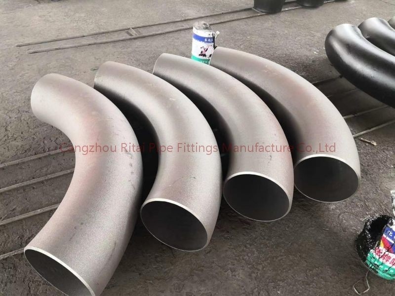 ASME B16.28 مواسير فولاذية 2D 5D 6D 8D 9D 10D 4 بوصة 90 درجة بيند