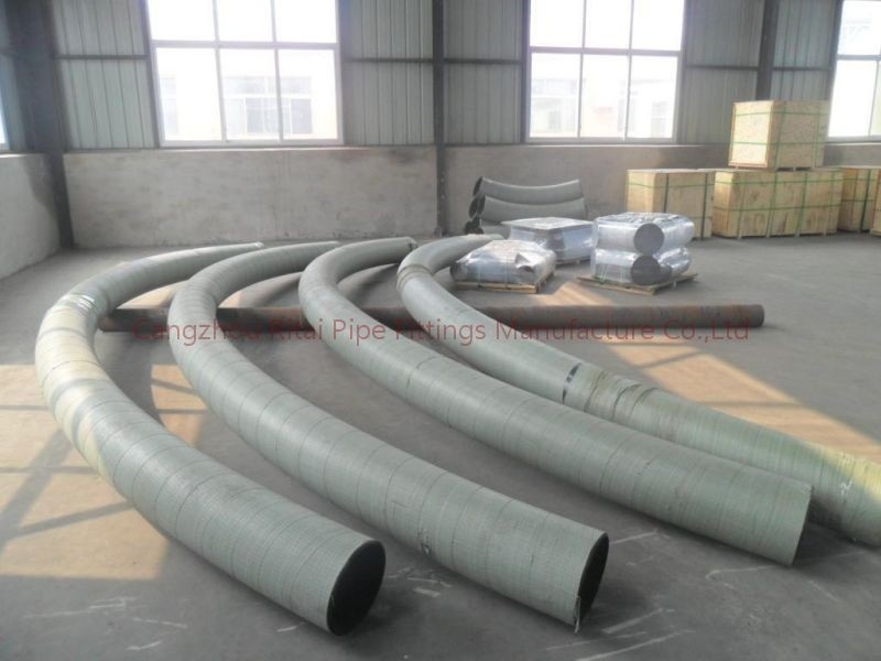 A420 WPL6 3D الأنابيب الانحناءات الكربون الصلب 180 30 45 60 90 درجة الكربون الملحوم بعقب