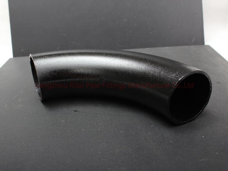A53Gr.B LR 3D Pipe Bends 22.5 45 90120 درجة الأسود للبترول
