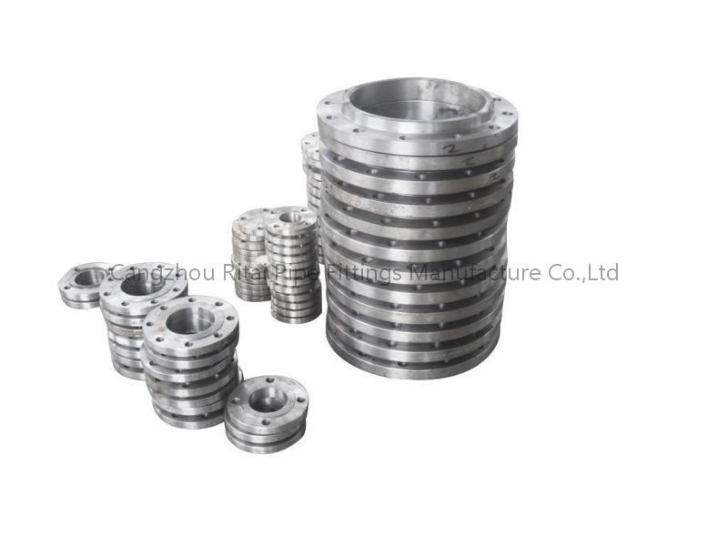Pn20 Pn40 Pn16 الانزلاق على لوحة شفة Sch80 ASME B16.5 SORF تزوير